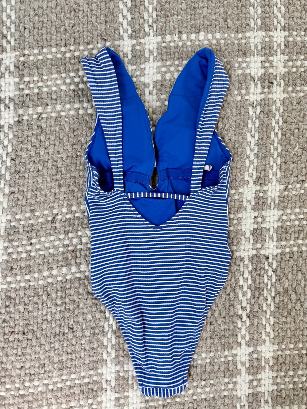 Go Overboard Cutout Ribbed Striped
Swimsuit - Picture 4 of 5